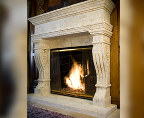 NEWLY CARVED MANTELS